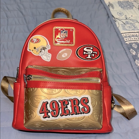 NFL | Bags | San Francisco 49ers Nfl Loungefly Backpack | Poshmark